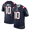 Zennovawear Men's New England Patriots Mac Jones Navy Team Legend Player Performance Top