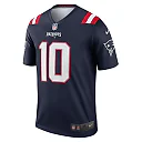 Zennovawear Men's New England Patriots Mac Jones Navy Team Legend Player Performance Top
