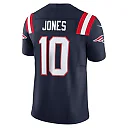 Zennovawear Men's New England Patriots Mac Jones Navy Vapor F.U.S.E. Limited Jersey