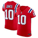 Zennovawear Men's New England Patriots Mac Jones Red Alternate Vapor F.U.S.E. Elite Jersey