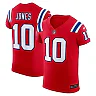 Zennovawear Men's New England Patriots Mac Jones Red Alternate Vapor F.U.S.E. Elite Jersey