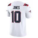 Zennovawear Men's New England Patriots Mac Jones White Vapor Limited Jersey