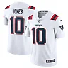 Zennovawear Men's New England Patriots Mac Jones White Vapor Limited Jersey
