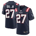 Zennovawear Men's New England Patriots Marcellas Dial Jr. Navy Game Jersey