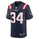 Zennovawear Men's New England Patriots Mark Perry Navy Team Game Jersey