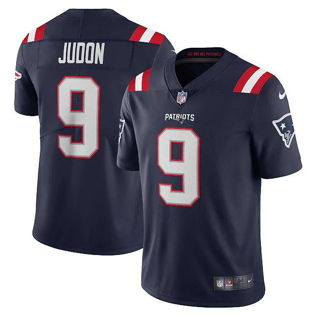 Zennovawear Men's New England Patriots Matthew Judon Navy Limited Jersey