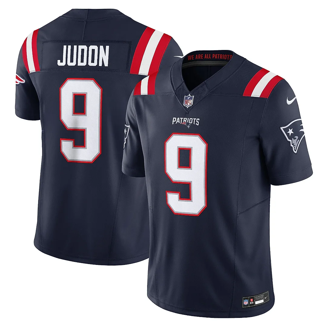 Zennovawear Men's New England Patriots Matthew Judon Navy Vapor F.U.S.E. Limited Jersey
