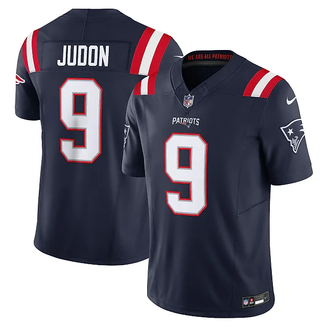 Zennovawear Men's New England Patriots Matthew Judon Navy Vapor F.U.S.E. Limited Jersey