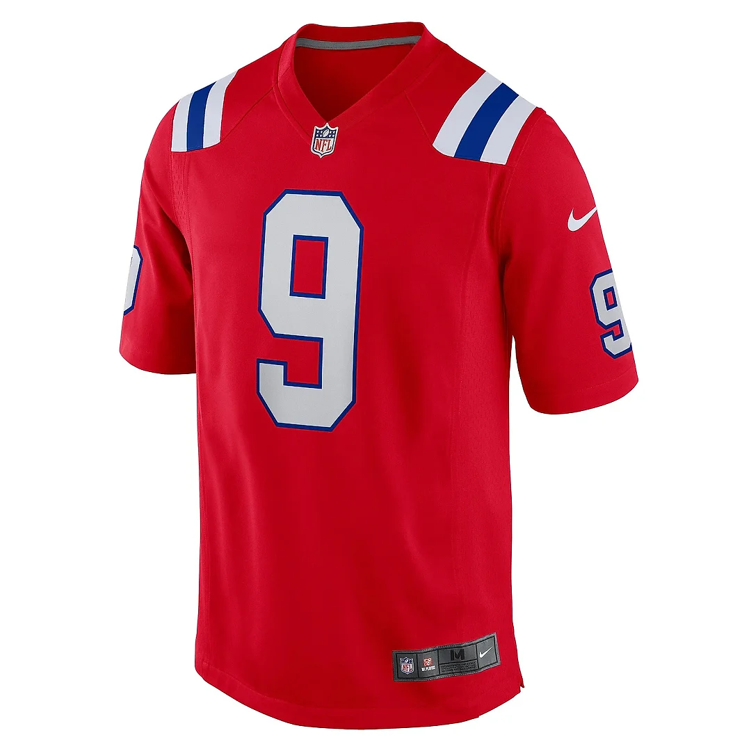 Zennovawear Men's New England Patriots Matthew Judon Red Game Jersey