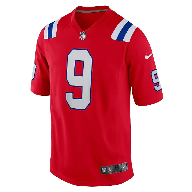 Zennovawear Men's New England Patriots Matthew Judon Red Game Jersey