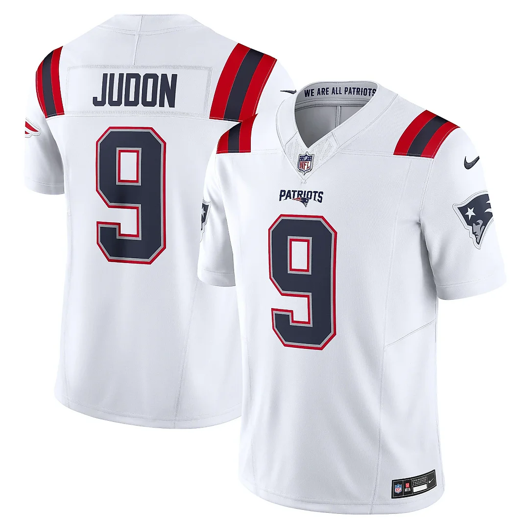 Zennovawear Men's New England Patriots Matthew Judon White Vapor F.U.S.E. Limited Jersey