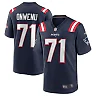 Zennovawear Men's New England Patriots Mike Onwenu Navy Team Game Jersey