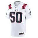 Zennovawear Men's New England Patriots Mike Vrabel White Retired Player Game Jersey