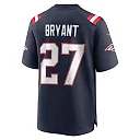 Zennovawear Men's New England Patriots Myles Bryant Navy Game Player Jersey
