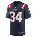 Zennovawear Men's New England Patriots Quandre Mosely Navy Home Game Player Jersey