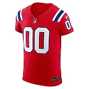 Zennovawear Men's New England Patriots Red Vapor F.U.S.E. Elite Custom Jersey