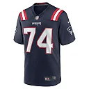 Zennovawear Men's New England Patriots Riley Reiff Navy Game Jersey