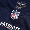 Zennovawear Men's New England Patriots Ronnie Perkins Navy Game Jersey
