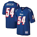 Zennovawear Men's New England Patriots Tedy Bruschi Mitchell & Ness Royal Legacy Jersey