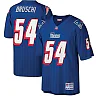 Zennovawear Men's New England Patriots Tedy Bruschi Mitchell & Ness Royal Big & Tall 1996 Retired Player Jersey