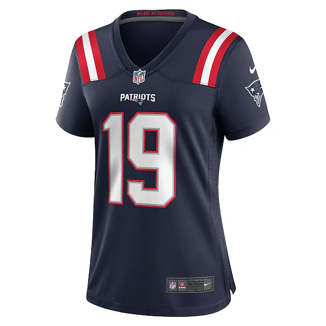 Zennovawear Men's New England Patriots Trace McSorley Navy Game Player Jersey