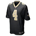 Zennovawear Men's New Orleans Saints Blake Gilikin Black Game Player Jersey