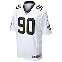 Zennovawear Men's New Orleans Saints Bryan Bresee White Game Jersey