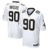 Zennovawear Men's New Orleans Saints Bryan Bresee White Game Jersey