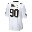 Zennovawear Men's New Orleans Saints Bryan Bresee White Game Jersey