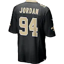 Zennovawear Men's New Orleans Saints Cameron Black Game Jersey