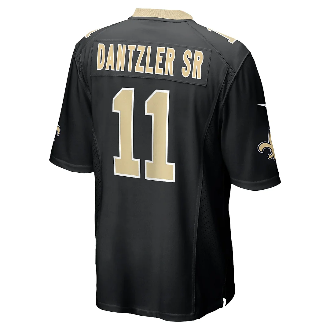 Zennovawear Men's New Orleans Saints Cameron Dantzler Sr Black Game Jersey
