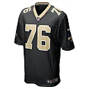 Zennovawear Men's New Orleans Saints Camron Peterson Black Game Jersey