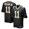 Zennovawear Men's New Orleans Saints Cedrick Wilson Jr. Black Game Jersey