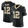 Zennovawear Men's New Orleans Saints Chris Olave Black Vapor F.U.S.E. Limited Jersey