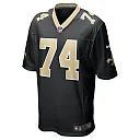 Zennovawear Men's New Orleans Saints James Hurst Black Game Jersey