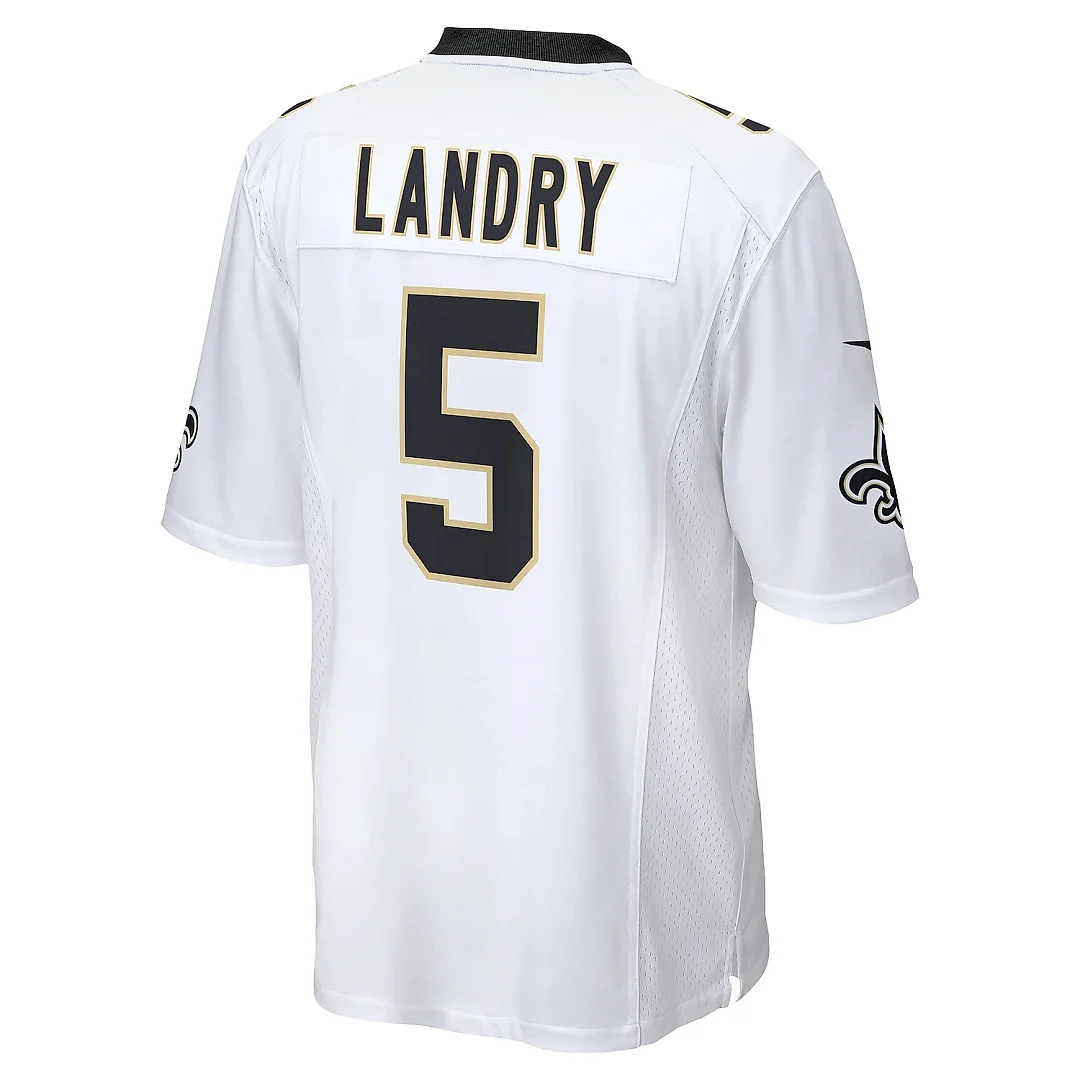 Zennovawear Men's New Orleans Saints Jarvis Landry White Player Game Jersey