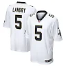 Zennovawear Men's New Orleans Saints Jarvis Landry White Player Game Jersey
