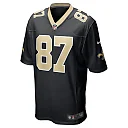 Zennovawear Men's New Orleans Saints Lucas Krull Black Game Player Jersey