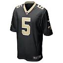 Zennovawear Men's New Orleans Saints Lynn Bowden Jr. Black Team Game Jersey