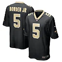Zennovawear Men's New Orleans Saints Lynn Bowden Jr. Black Team Game Jersey