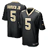 Zennovawear Men's New Orleans Saints Lynn Bowden Jr. Black Team Game Jersey