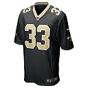 Zennovawear Men's New Orleans Saints Mims Black Game Jersey