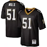 Zennovawear Men's New Orleans Saints Sam Mills Mitchell & Ness Black Legacy Jersey