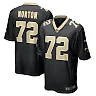 Zennovawear Men's New Orleans Saints Storm Norton Black Game Jersey