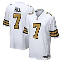 Zennovawear Men's New Orleans Saints Taysom Hill White Alternate Game Jersey