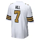 Zennovawear Men's New Orleans Saints Taysom Hill White Alternate Game Jersey