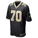 Zennovawear Men's New Orleans Saints Trevor Penning Black Player Game Jersey