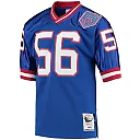 Zennovawear Men's New York Giants 1990 Lawrence Taylor Mitchell & Ness Royal Throwback Retired Player Jersey