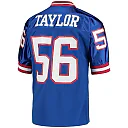 Zennovawear Men's New York Giants 1990 Lawrence Taylor Mitchell & Ness Royal Throwback Retired Player Jersey