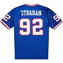 Zennovawear Men's New York Giants 1993 Michael Strahan Mitchell & Ness Royal Throwback Retired Player Jersey
